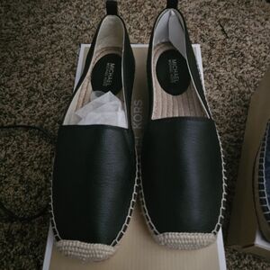 Michael Kors genuine leather espadrilles